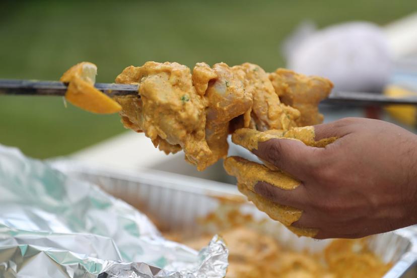 Chicken skewer