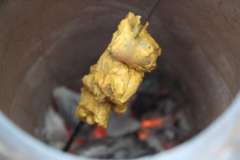 Chicken skewer