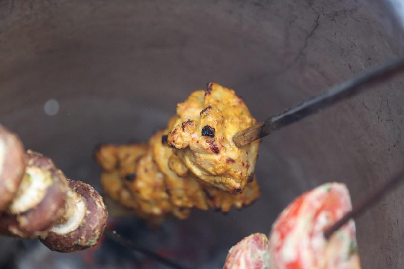 Chicken skewer