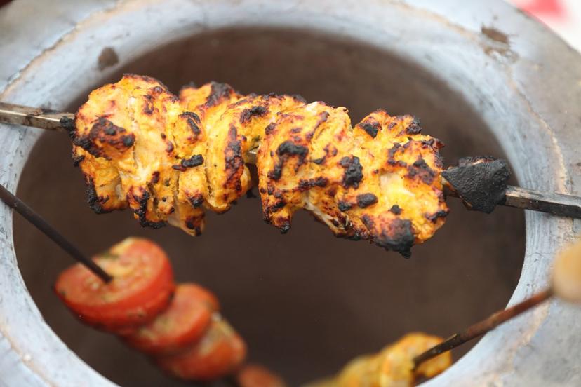 Chicken skewer