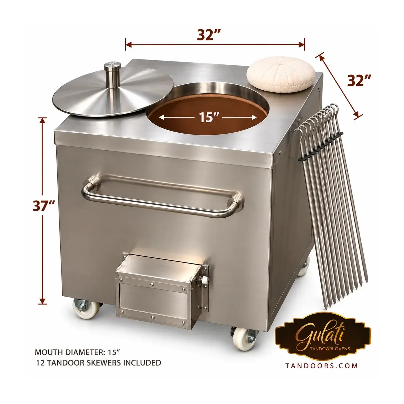 GULATI 32″ NSF commercial restaurant tandoor oven