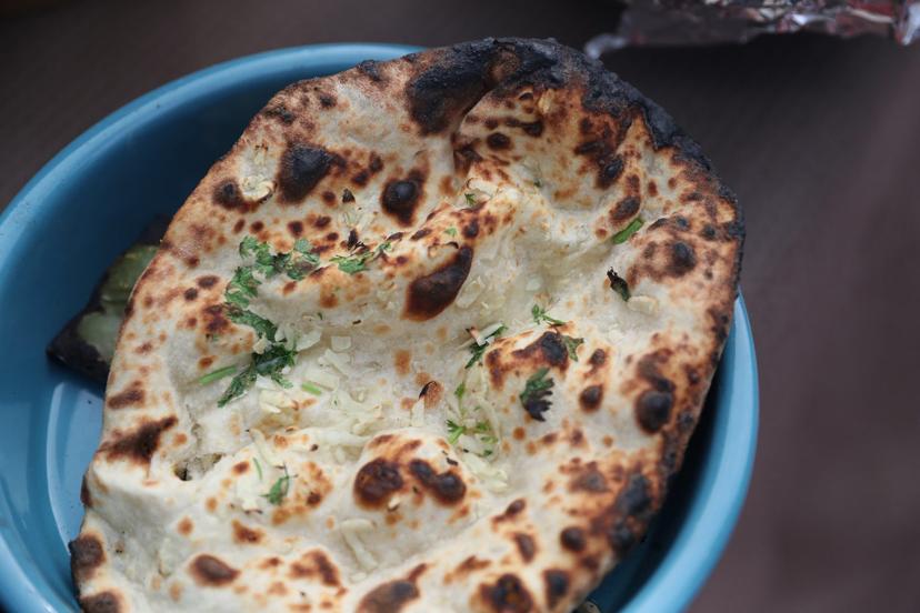 Fresh naan