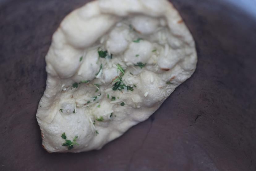 Fresh naan wall