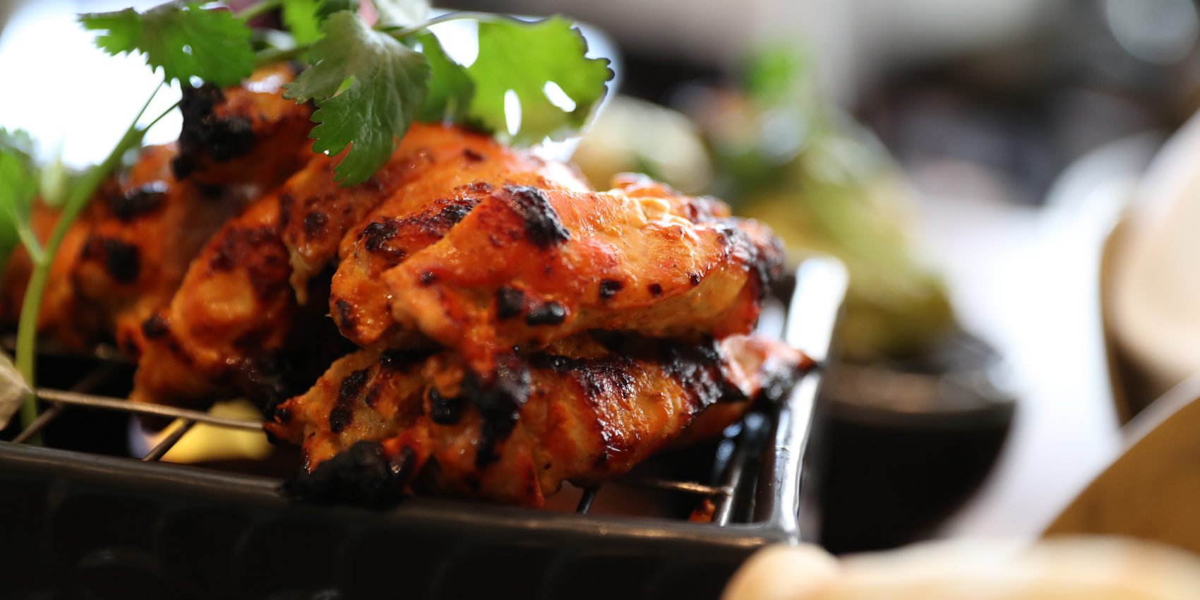 Gorgeous chicken tikka cooked in GULATI Restaurant Tandoor at The Setai Miami Beach