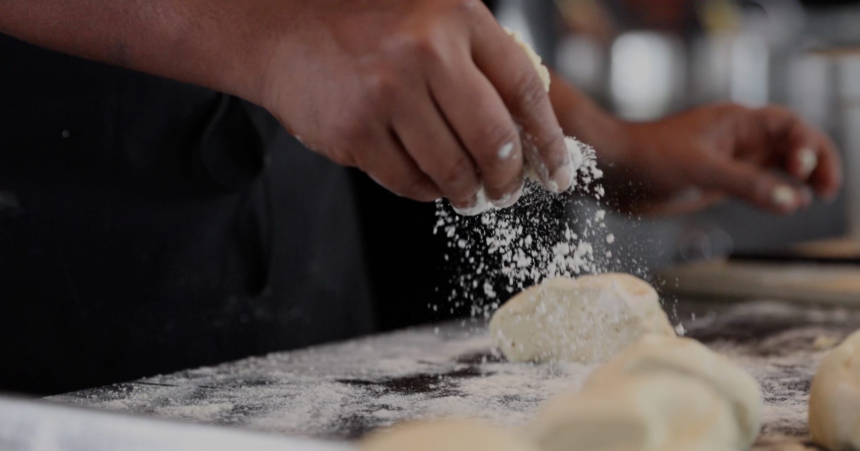Preparation for naan cooked in GULATI Restaurant Tandoor at The Setai Miami Beach